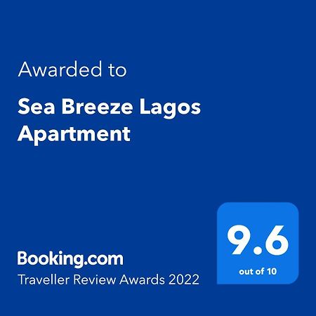 Sea Breeze Lagos Apartment Екстериор снимка